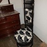 Tapizado de silla antigua